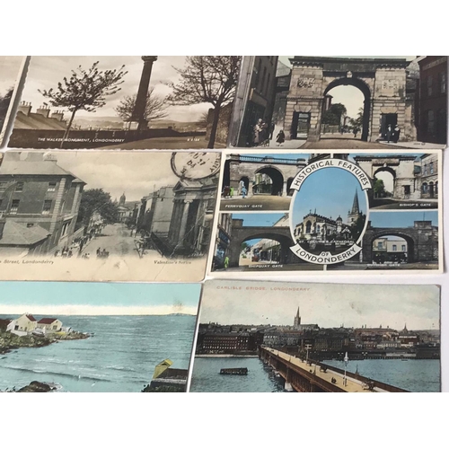 658 - 20 Londonderry postcards