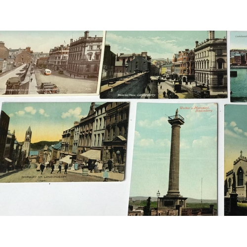 658 - 20 Londonderry postcards