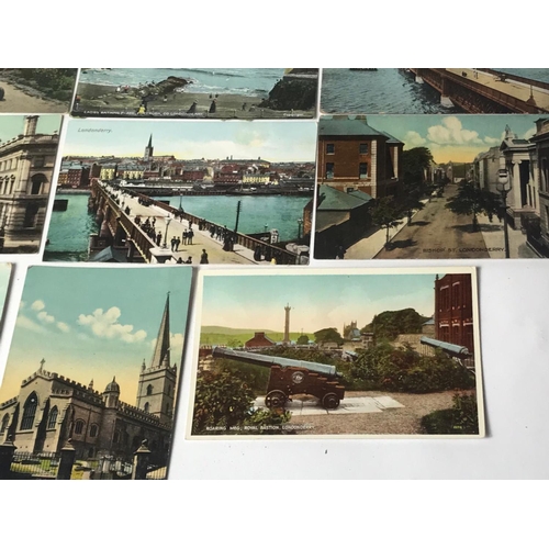 658 - 20 Londonderry postcards