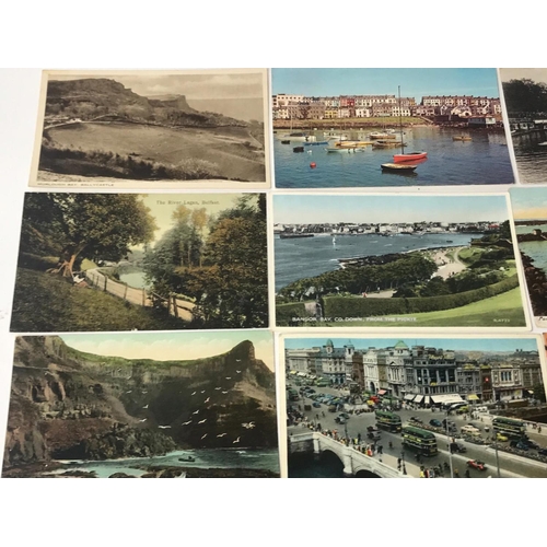 659 - 30 Ulster and Irish postcards