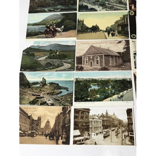 659 - 30 Ulster and Irish postcards