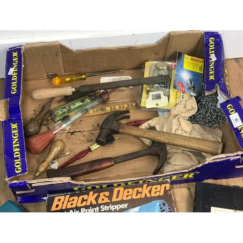 85 - Box of tools etc