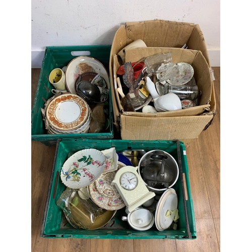 102 - Large quantity of pottery and glassware