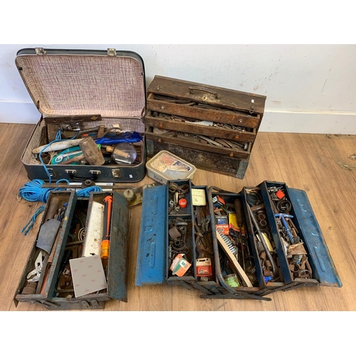 91 - Large quantity of tools and tool boxes