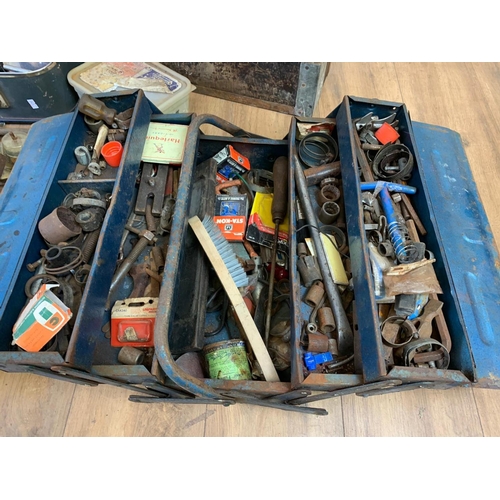 91 - Large quantity of tools and tool boxes