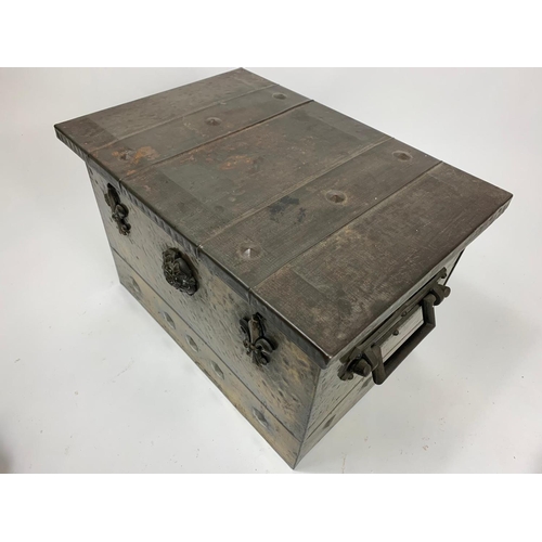 267A - Early 20th century coal box, 49cm x 34cm x 33cm