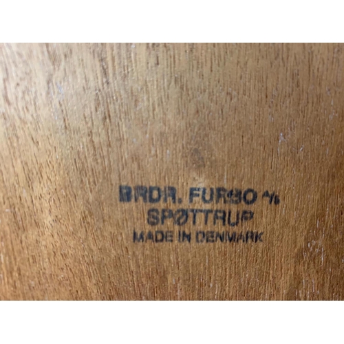 887A - Danish mid century teak nest of tables by Spøttrup BRDR Furbo