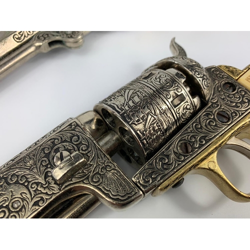 142 - Pair of replica colt pistols