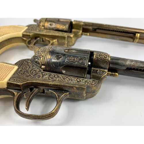 144 - Pair of replica colt pistols