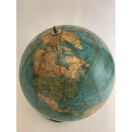 7 - Large Philips globe dated 1970, diameter 48cm, height 62cm