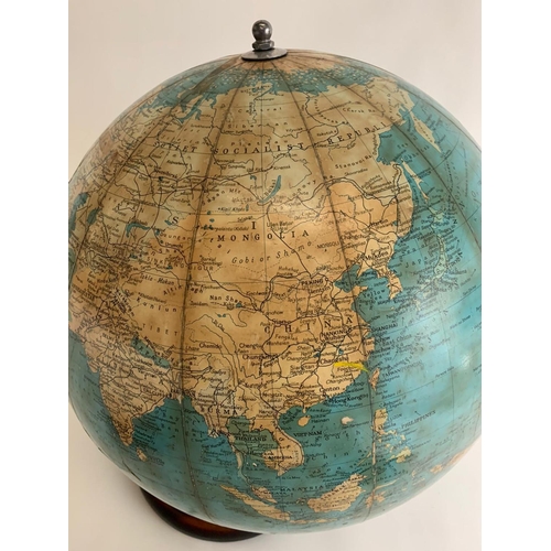 7 - Large Philips globe dated 1970, diameter 48cm, height 62cm