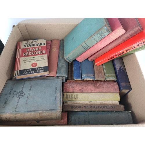 196 - Quantity of old books, including large Bible