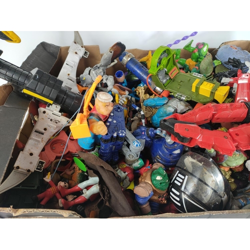 197 - Box lot of toys