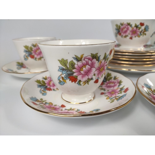 207 - Queen Anne tea set