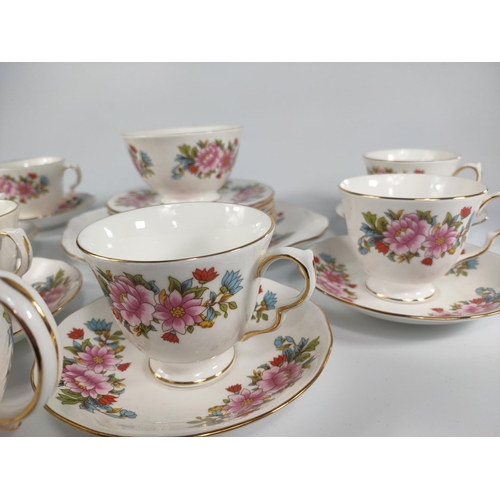 207 - Queen Anne tea set