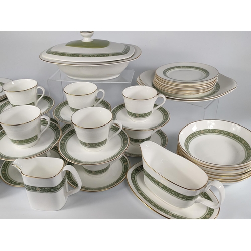 218 - 62pc. Royal Doulton tea and dinner set.