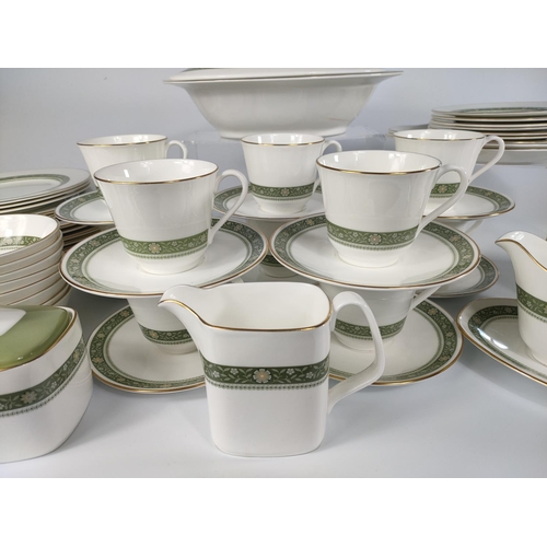 218 - 62pc. Royal Doulton tea and dinner set.