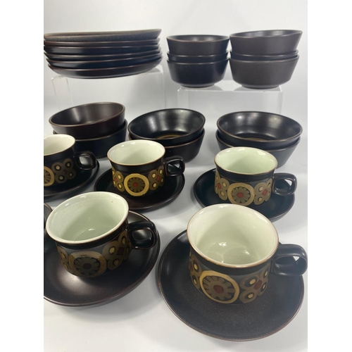 231 - 30 piece Denby tea & dinnerware