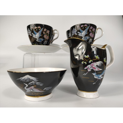 277 - Royal Albert part coffee set, Oriental