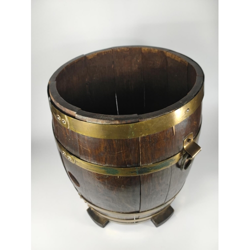 31 - Large ornamental barrel, 56cm