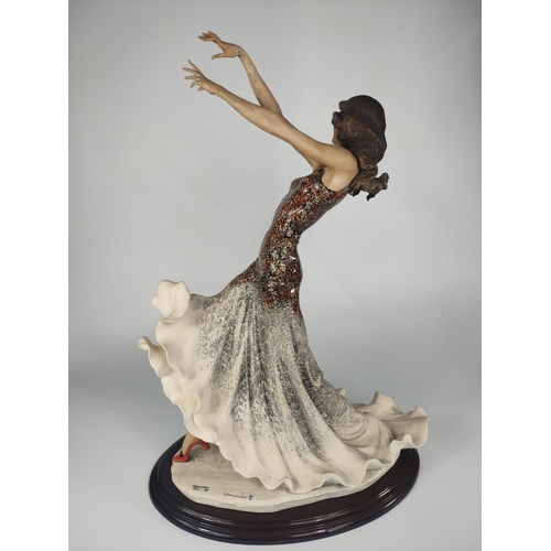 40 - Large Florence figurine by Giuseppe Armani, Mercedes. 64cm