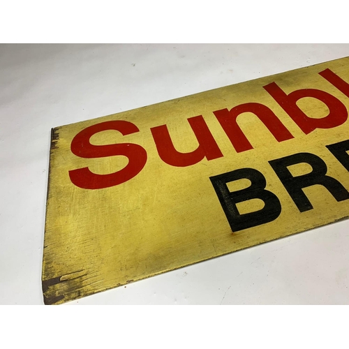 50 - Vintage Sunblest Bread sign, 100cm