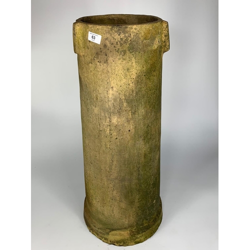 63 - Victorian chimney pot, 79cm