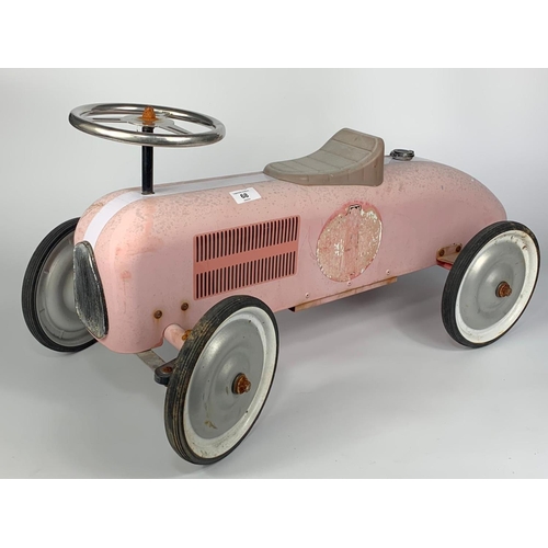 68 - Child's push car, 74cm