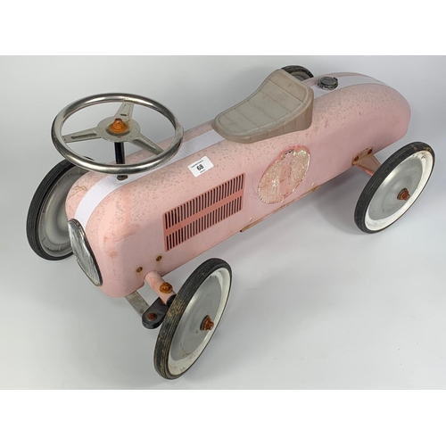 68 - Child's push car, 74cm