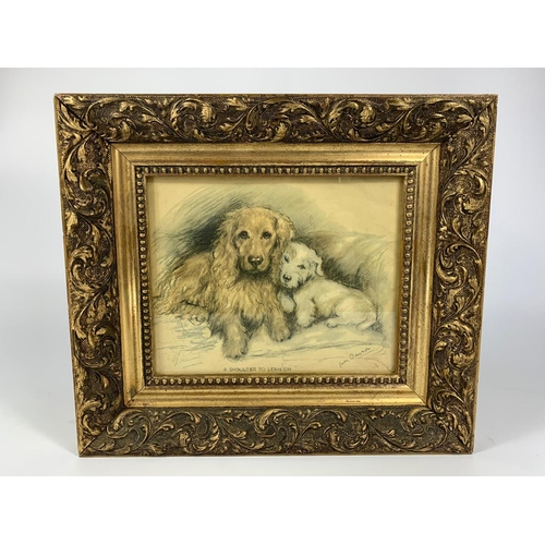 84 - Gilt framed picture, 36cm x 32cm