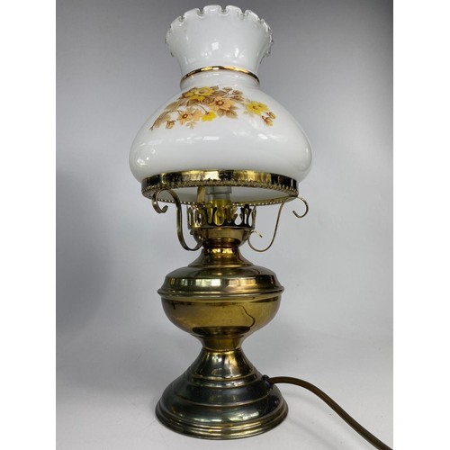 10 - 2 brass lamps