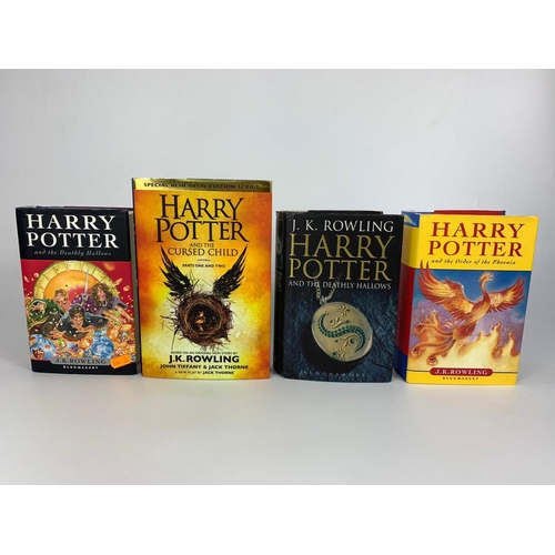 160 - 4 Harry Potter books