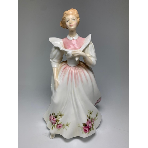 145 - Royal Doulton figurine, Gillian.  20cm