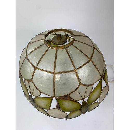 158 - Goebel pottery lamp, 41cm