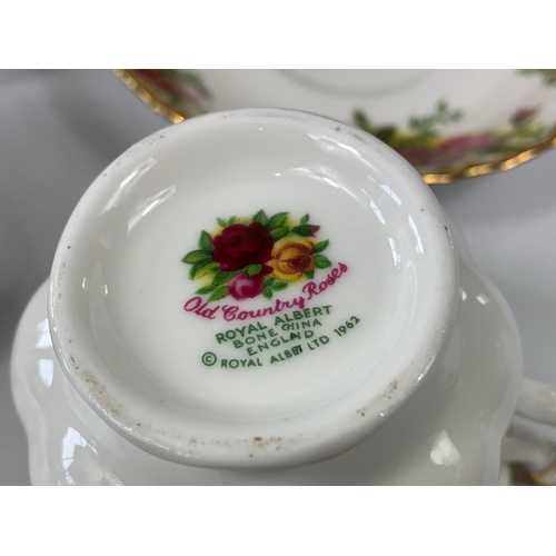 168 - Royal Albert Old Country Roses tea set