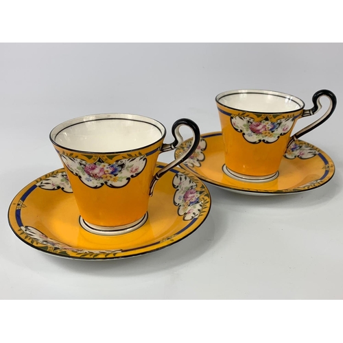 173 - Vintage part coffee set by Duchess