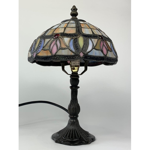 19 - Tiffany style lamp, 32cm