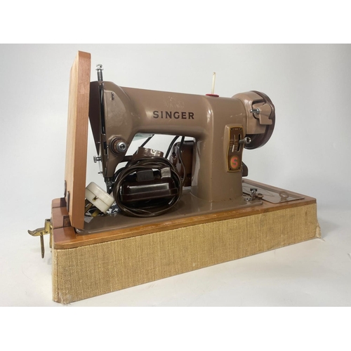 2 - Vintage Singer sewing machine