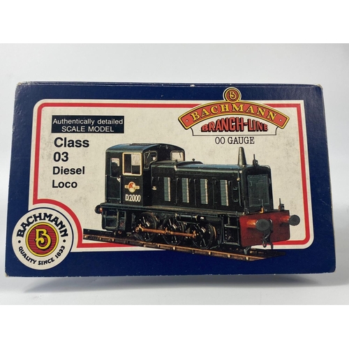 211 - Boxed Bachmann Class 03 Diesel Loco 00 Gauge model