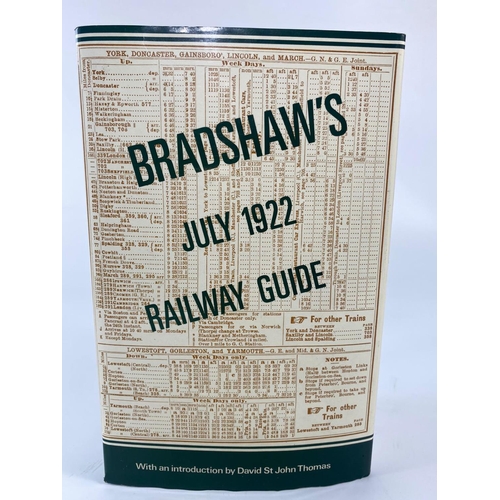 215 - Copy of Bradshaw's July 1922 Railway Guide