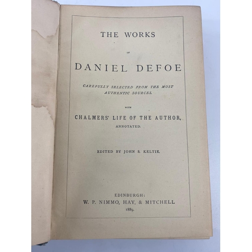 216 - The Works of Daniel Defoe, published 1889 by Nimmo, Hay & Mitchell.