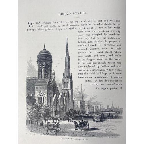 219 - A Century After: Picturesque Glimpses of Philadelphia & Pennsylvania. Published 1876.