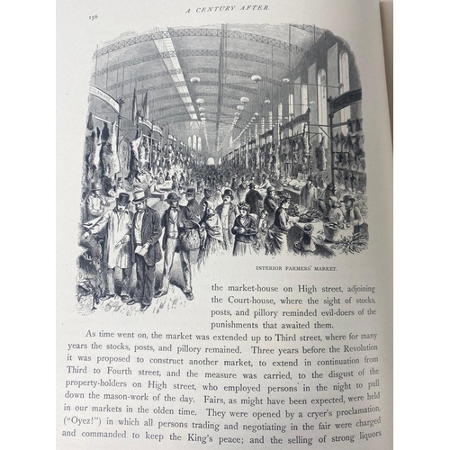 219 - A Century After: Picturesque Glimpses of Philadelphia & Pennsylvania. Published 1876.