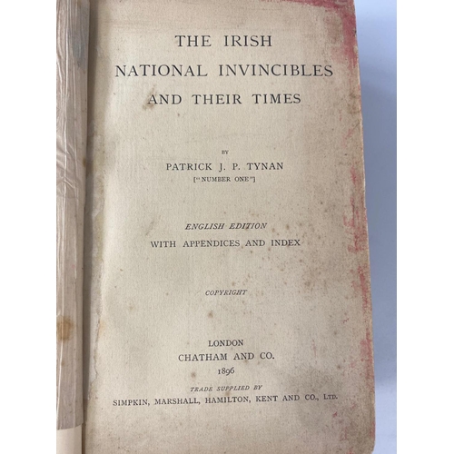 226 - The Irish National Invincibles and Their Times, 1896. 1st English Edition, recovered.