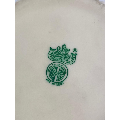 293 - 4 pieces of Belleek pottery