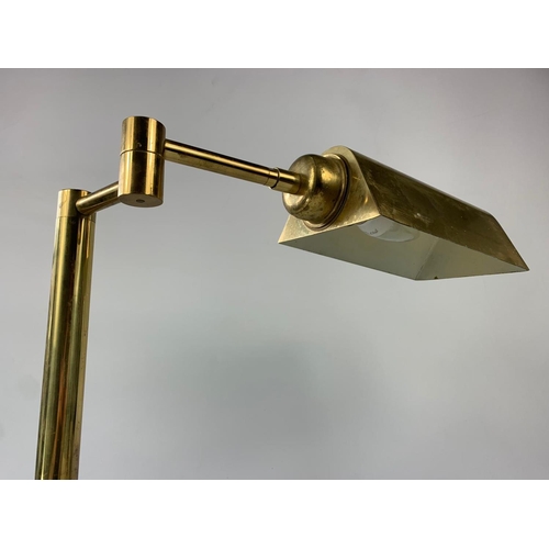 3 - Large brass desk lamp, 43cm