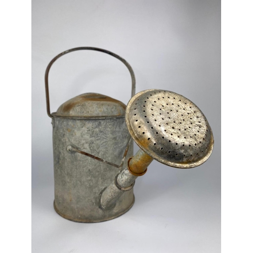 60 - Large early 20th century watering can, 46cm