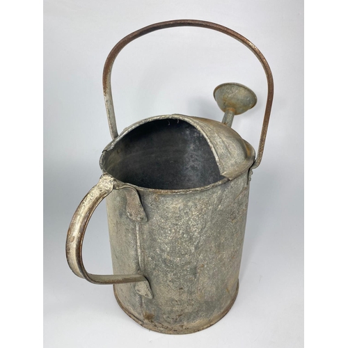 60 - Large early 20th century watering can, 46cm