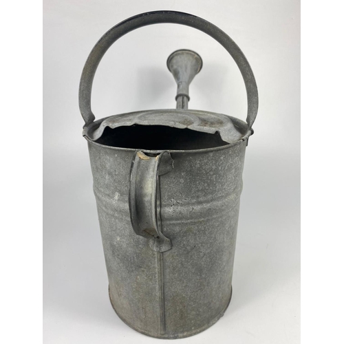 61 - Large early 20th century watering can, 44cm