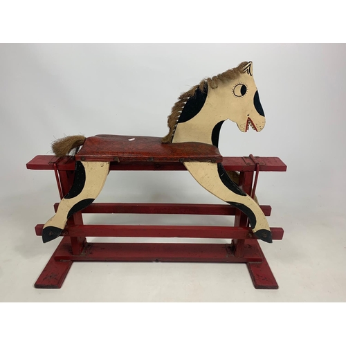 103 - Vintage home made rocking horse